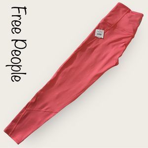 Free People Movement Plie All Day High Waist Leggings Women's Small Pink New